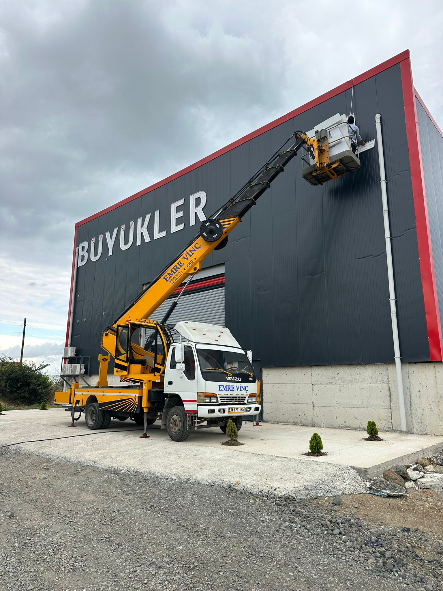 Samsun Emre Vinç - Çatı Montajı